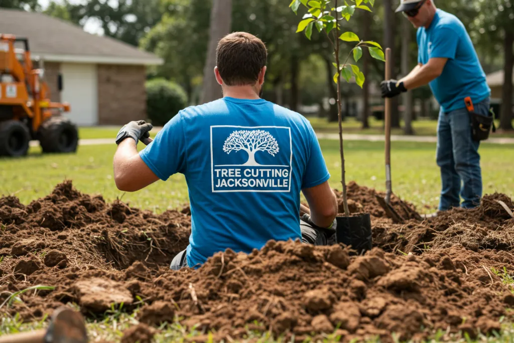 Soil Preparation & Tree Planting